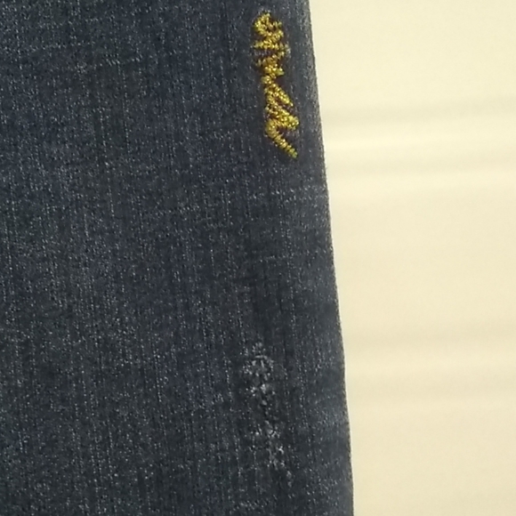 Coogi Embellished Jeans Size 7/8 READ - Picture 5 of 8